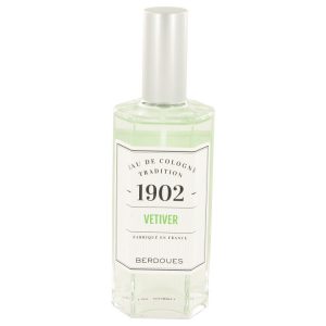 1902 Vetiver by Berdoues Eau De Cologne Spray (Unisex) 4.2 oz for Women