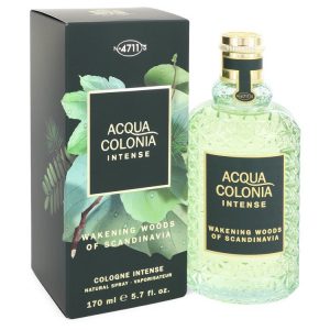 4711 Acqua Colonia Wakening Woods of Scandinavia by 4711 Eau De Cologne Intense Spray (Unisex) 5.7 oz for Women