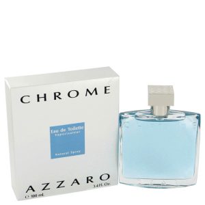 Chrome by Azzaro Eau De Toilette Spray with Bonus .23 Mini EDT 1.7 oz for Men