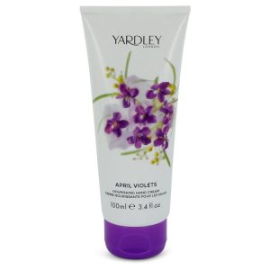April Violets by Yardley London Hand Cream 3.4 oz for Women