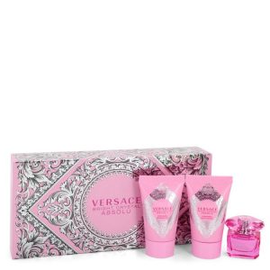 Bright Crystal Absolu by Versace Gift Set -- for Women