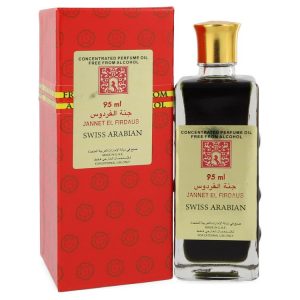 Jannet El Firdaus by Swiss Arabian Concentrated Perfume Oil Free From Alcohol (Unisex) 3.2 oz for Men