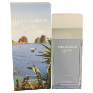 Light Blue Love in Capri by Dolce  Gabbana Eau De Toilette Spray 34 oz for Women