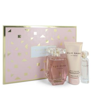 Le Parfum Elie Saab Rose Couture by Elie Saab Gift Set -- for Women