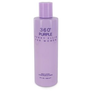 Perry Ellis 360 Purple by Perry Ellis Body Lotion 8 oz for Women