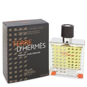 Terre D'Hermes by Hermes Pure Perfume Spray (Limited Edition 2019) 2.5 oz for Men