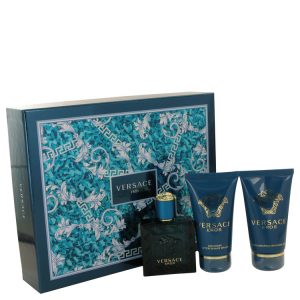 Versace Eros by Versace Gift Set -- for Men