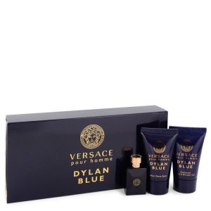 Versace Pour Homme Dylan Blue by Versace Gift Set -- for Men