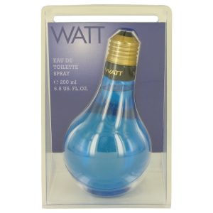WATT Blue by Cofinluxe Eau De Toilette Spray 6.8 oz for Men