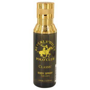 Beverly Hills Polo Club Classic by Beverly Fragrances Body Spray 6 oz for Men