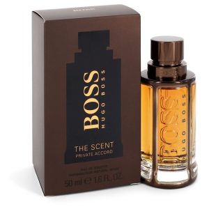 Boss The Scent Private Accord by Hugo Boss Eau De Toilette Spray 1.6 oz for Men
