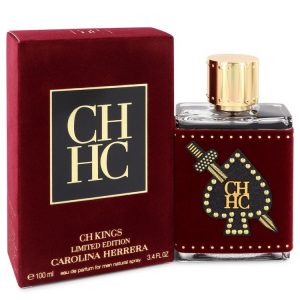 CH Kings by Carolina Herrera Eau De Parfum Spray (Limited Edition Bottle) 3.4 oz for Men