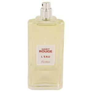 Habit Rouge L'eau by Guerlain Eau De Toilette Spray (Tester) 3.3 oz for Men