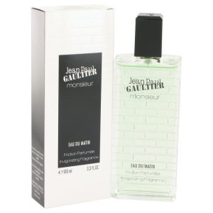 Jean Paul Gaultier Monsieur Eau Du Matin by Jean Paul Gaultier Friction Parfumee Invigorating Fragrance 3.3 oz for Men