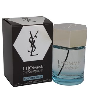 L'homme Cologne Bleue by Yves Saint Laurent Eau De Toilette Spray 3.4 oz for Men