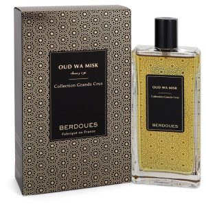 Oud Wa Misk by Berdoues Eau De Parfum Spray (Unisex) 3.38 oz for Men