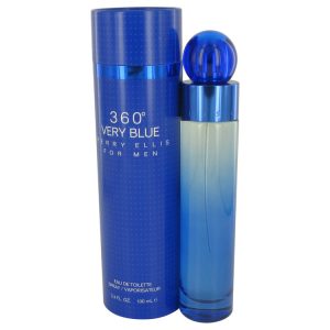 Perry Ellis 360 Very Blue by Perry Ellis Eau De Toilette Spray 34 oz for Men