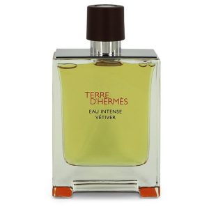 Terre D'hermes Eau Intense Vetiver by Hermes Eau De Parfum Spray (Tester) 3.3 oz for Men
