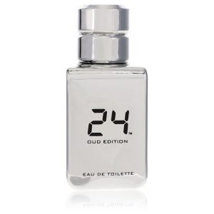 24 Platinum Oud Edition by ScentStory Eau De Toilette Spray (unboxed) 1.7 oz for Men