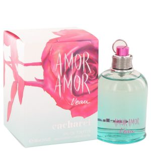 Amor Amor L'eau by Cacharel Eau De Toilette Spray 3.3 oz for Women